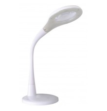 Camelion KD-790  C01 белый  LED (Свет-к настол.,7 Вт,230 В, лупа 3х/5х, сенс.вкл-е,  4 ур.ярк.,4000К)