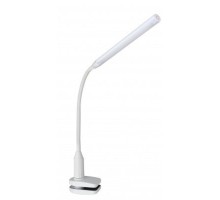 Camelion KD-793  C01 белый  LED ((Свет-к настол.,6 Вт,зажим-струбцина,230В,сенс.вкл-е,4 ур.ярк,4000К)