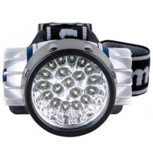 Camelion LED5323-19Mx (фонарь налобн, металлик,19 ультра ярк LED, 4 реж, 3XR03 в компл, пласт, блис)