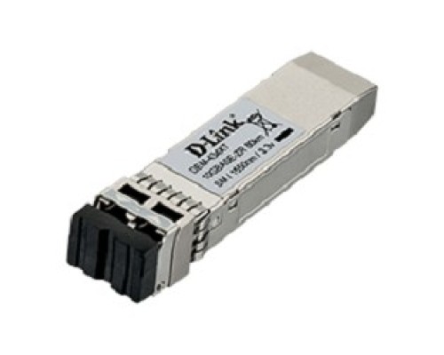 [Сетевое оборудование] D-Link 434XT/A1A PROJ Трансивер SFP+ с 1 портом 10GBase-ZR для одномодового оптического кабеля (до 80 км, разъем Duplex LC)