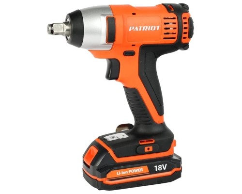 [Дрель, Шуруповерт] PATRIOT BR 180Li-1/2 Гайковерт ударный аккумуляторный [180301140] { две батареи Li-ion, 18V, 1,5 Ah, 140 Нм, большой кейс, зарядка за 1 час }