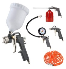 PATRIOT KIT 5A Набор окрасочного инструмента 5 предметов быстросъем [830901060] 