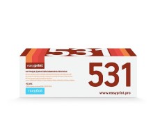 EasyPrint CC531A/411A/381A Картридж LH-531A U для HP CLJ CP2025/M451/M476/LBP7200Cdn 718C (2900 стр.) голубой, с чипом
