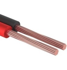 Rexant 01-6102-3 Кабель акустический, 2х0.35 мм2, красно-черный, 100 м.  