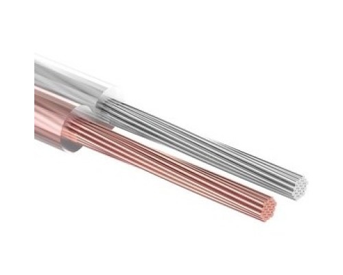 [Акустический кабель] Rexant 01-6308 Кабель акустический, 2х2.50 мм2, прозрачный SILICON, 100 м.  