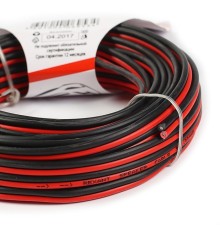 Rexant 01-6106-3-10 Кабель акустический, 2х1.50 мм2, красно-черный, 10 м. (кратно 50 м)