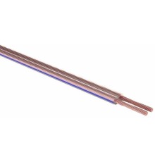Rexant 01-6208-3-10 Кабель акустический, 2х2.50 мм2, прозрачный BLUELINE, 10 м. 