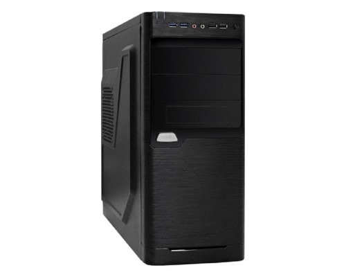 [Корпуса] Exegate EX272729RUS Корпус MiditowerXP-330U Black, ATX, <XP500, Black,120mm>, 2*USB+2*USB3.0, Audio