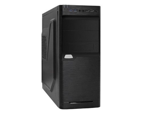 [Корпуса] Exegate EX272731RUS Корпус MiditowerXP-330U Black, ATX, <без БП>, 2*USB+2*USB3.0, Audio