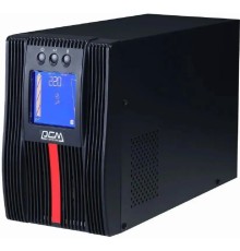 PowerCom Macan MAC-1000 ИБП {On-Line, 1000VA / 1000W, Tower, 4 xC13, LCD, Serial+USB, SNMPslot, подкл. доп. батарей} (1034861)