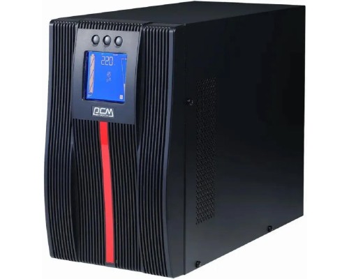 [ИБП] PowerCom Macan MAC-3000 ИБП {On-Line, 3000VA / 3000W, Tower, IEC, LCD, Serial+USB, SNMPslot, подкл. доп. батарей} (1034863)
