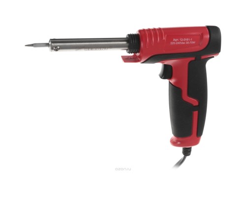 [Паяльные лампы (Автомобильные)] Rexant 12-0161-1 Паяльник импульсный с керам. нагревателем  (Профи)  220V/30-70 Вт  