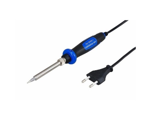 [Паяльные лампы (Автомобильные)] REXANT (12-0121-1) Паяльник с керам. нагревателем долговечное жало (Профи)  220V/25Вт  