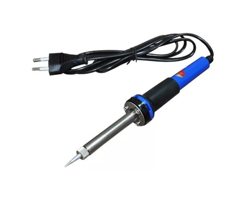 [Паяльные лампы (Автомобильные)] REXANT (12-0121) Паяльник с керам. нагревателем, долговечное жало 220V/25Вт 