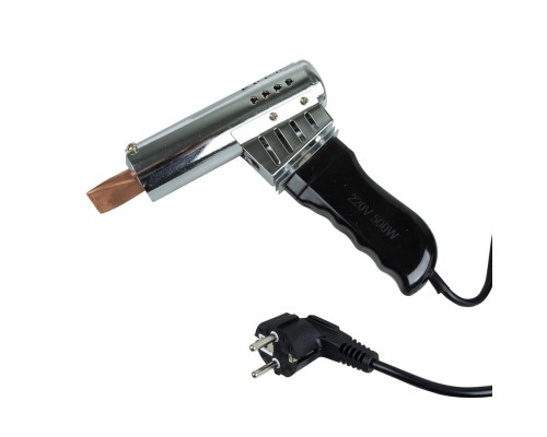 [Паяльные лампы (Автомобильные)] REXANT (12-0215) Паяльник-пистолет ПП 220В 500Вт пластиковая ручка  