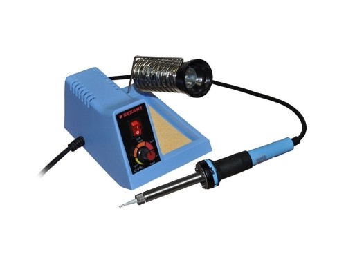 [Паяльные лампы (Автомобильные)] REXANT (12-0152) Паяльная станция  (160-500°С)  220V/48 Вт  