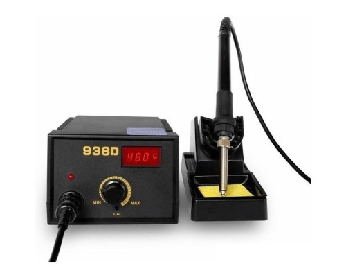 [Паяльные лампы (Автомобильные)] Rexant 12-0711 Паяльная станция (паяльник) с цифровым дисплеем 200-480°С (R936D) 
