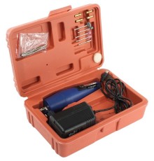 REXANT (12-4451) Микро-дрель для Сверления Плат с насадками в кейсе  