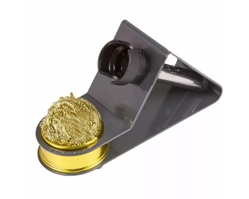 [Паяльные лампы (Автомобильные)] REXANT (12-0309) Подставка под паяльник + стружка для очистки жала  