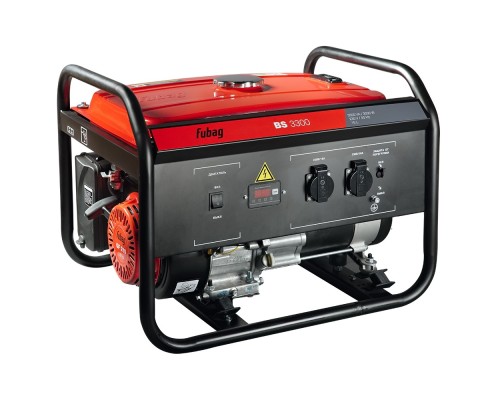 [Генераторы, Блоки автоматики] FUBAG BS 3300 [838753/431247/8641452/646468] { 3,3/3,0 кВА, 13,0 А, 15 Объем бака, л, 220 В, 47 Вес, кг }