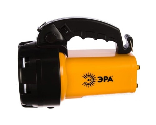 [Фонари] ЭРА Б0031036 Фонарь-прожектор PA-601 АЛЬФА {19xLED + 24xLED, литий 3Ач, ЗУ 220V+12V}