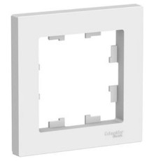 Systeme electric ATN000101 ATLASDESIGN 1-постовая РАМКА, БЕЛЫЙ