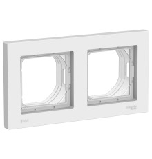 Systeme electric ATN440102 ATLASDESIGN AQUA 2-постовая РАМКА IP44, БЕЛЫЙ