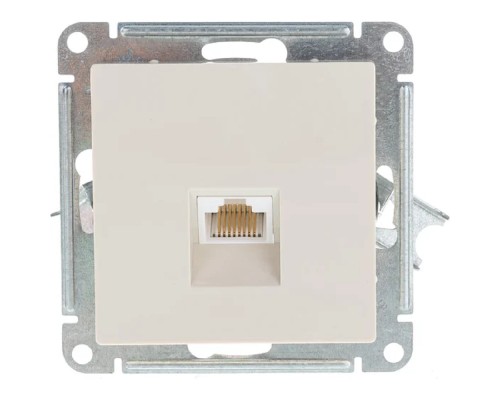 [SE Розетки и выключатели AtlasDesign] Systeme electric ATN000283 ATLASDESIGN РОЗЕТКА компьютерная RJ45, механизм, БЕЖЕВЫЙ