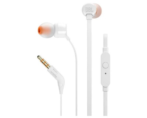 [Наушники] JBL T110 WHT 1.2м белый проводные