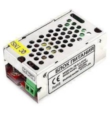 Falcon Eye FE-S-1,25/12 Открытый Блок питания. Входное напряжение 87-264V, Выходное 12V, Номинальный ток 1,25A, Рабочая температура -20 +60С, Габариты H=31/W=39/L=70, Вес 0,15кг.