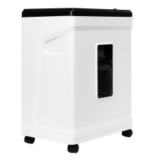 ГЕЛЕОС Уничтожитель документов УМ26-4 DIN P-4 {(4 ур-нь секр.), фрагмент 3,9х35мм,  14-17 лист (70г/м2), CD/пл.карты/скрепки/скобы, 26 л.}