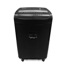 ГЕЛЕОС Уничтожитель документов УО36-4 DIN P-4 {(4 ур-нь секр.), фрагмент 3,9х30мм, 29-33 лист (70г/м2), CD/пл.карты/скрепки/скобы, 36 л.}