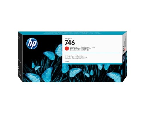 [Расходные материалы] HP  P2V81A Картридж HP 746 хроматический красный   {HP DesignJet Z6/Z9+ series, (300 мл)}