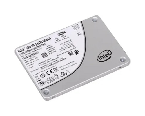[накопитель] Intel SSD 240Gb S4510 серия SSDSC2KB240G8(01) {SATA3.0, 3D2, TLC, 2.5