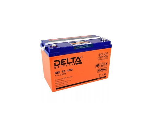 [батареи] Delta GEL 12-100 (12V/100Ач) свинцово- кислотный аккумулятор  