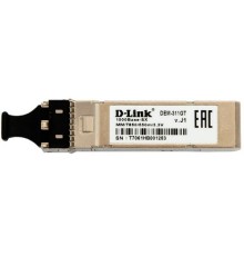 D-Link 311GT/A1A SFP-трансивер с 1 портом 1000Base-SX для многомодового оптического кабеля (до 550 м, разъем Duplex LC)