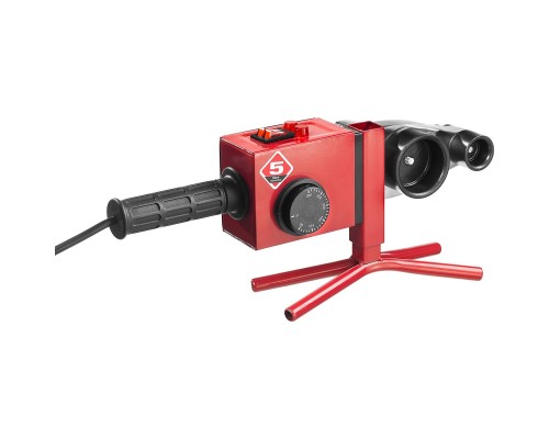 [Сварочное оборудование, Инверторы] ЗУБР Мастер [АСТ-2000] Сварочный аппарат (паяльник) для полипропиленовых труб { АСТ-2000, 1000/2000Вт, 50-300С, насадки 20, 25, 32, 40, 50, 63мм, мет. кейс, 220В }