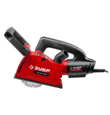 ЗУБР [ЗШ-30-1200 Т] Штроборез (бороздодел) { макс. глубина паза 30 мм, 125 мм, пылезащита, подключение пылесоса, защита от перегрузки, 1200 Вт }