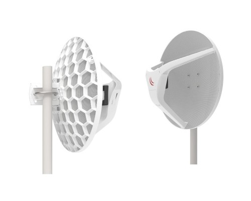 [Сетевое оборудование] MikroTik RBLHGG-60adkit Wireless Wire Dish, пара сконфигурированных устройств LHGG-60ad , 60Ггц, до 1500м, 1Гбит