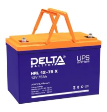 Delta HRL 12-55 X (55 А\ч, 12В) свинцово- кислотный  аккумулятор