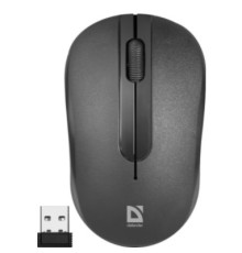 Defender Datum MM-285  Black USB [52285] {Беспроводная оптическая мышь,3 кнопки,1600 dpi}