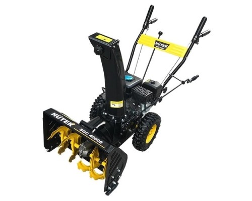 [Снегоуборочная техника] Huter SGC 4000E [70/7/14] Снегоуборщик { 6,5л.с, скорости 4 вперед 2- назад, ширина 56, высата 42. Электростартер от сети 220В, ФАРА -нет, Подогрев ручек - нет, объем топлевного бака 3,0.  Вес 64 кг }