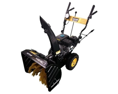 [Снегоуборочная техника] Huter SGC 4100L [70/7/15] Снегоуборщик { 6,5л.с, скорости 5 вперед 2- назад, ширина 56, высата 54. Электростартер ручной, ФАРА -есть, Подогрев ручек - нет, объем топлевного бака 3,6.  Вес 76 кг }