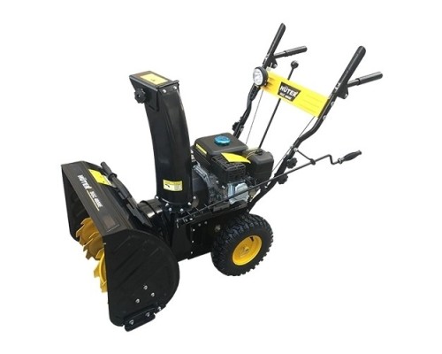 [Снегоуборочная техника] Huter SGC 4800E [70/7/16] Снегоуборщик { 6,5л.с, скорости 5 вперед 2- назад, ширина 56, высата 54. Электростартер от сети 220В, ФАРА -есть, Подогрев ручек - нет, объем топлевного бака 3,6.  Вес 76 к }