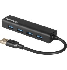 DEFENDER Универсальный USB разветвитель Quadro Express USB3.0, 4 порта (83204)