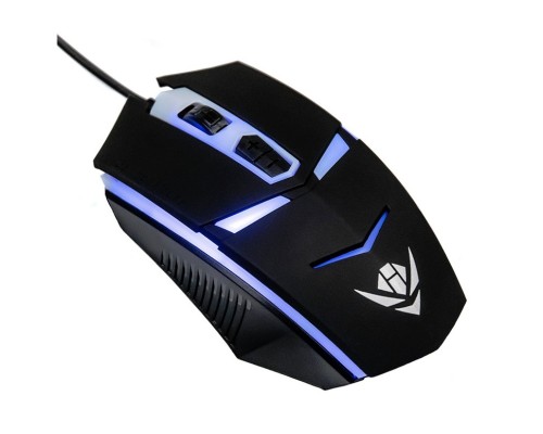 [Мышь] Мышь MOG-02U Nakatomi Gaming mouse - игровая, 4 кнопки + ролик, 7-ми цветная подсветка, USB, черная 