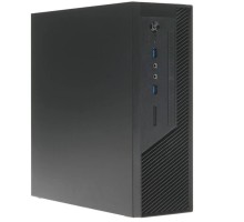 Foxline FL-RS02BLK-FX250T Case Foxline mITX 250W TFX, 2xUSB3.0, Black/Black Trim, powercord