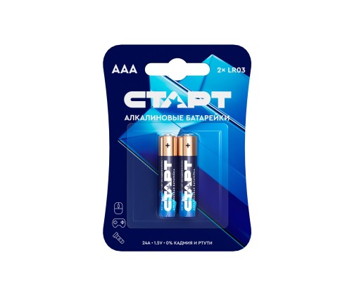 [Батарейка] СТАРТ LR03-BL2 40/720 (2 шт. в уп-ке)