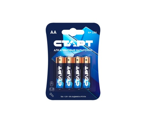 [Батарейка] СТАРТ LR6-BL4 40/720 (4 шт. в уп-ке)