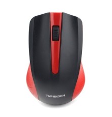 Гарнизон Мышь беспров.  GMW-430R, чип X, красный, 1200 DPI, 2 кн.+ колесо-кнопка, блистер